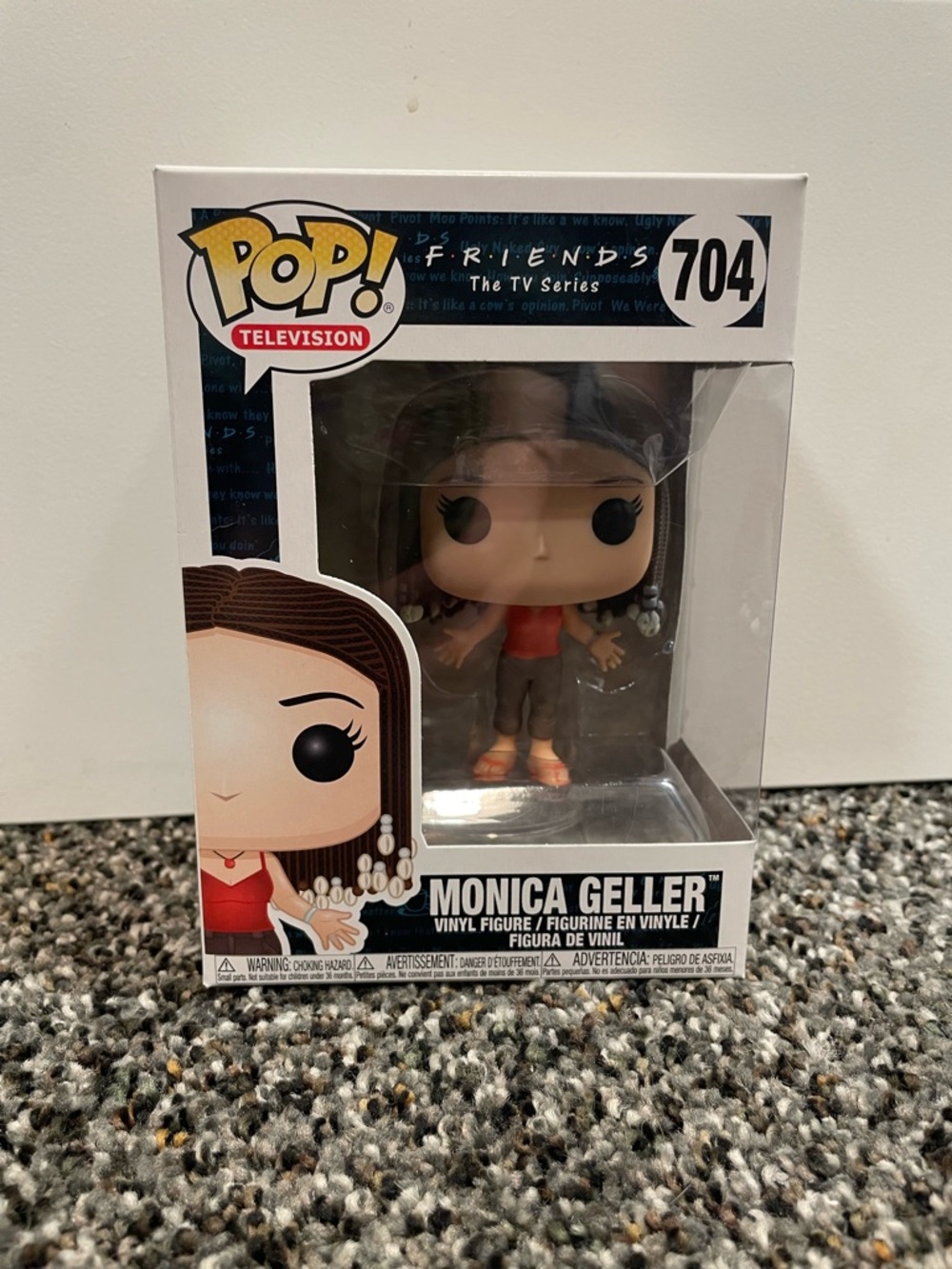 FRIENDS TV Show Monica Gellar Funko Pop NIB